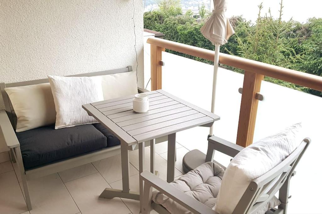 Wohnung Mit Balkon In Velden - Appartment Berge Bytilly 벨덴암워스에르시 외부 사진